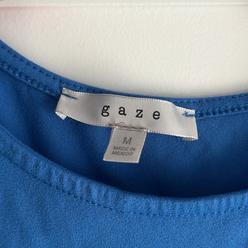 Blue tank top - Picture 2 of 3